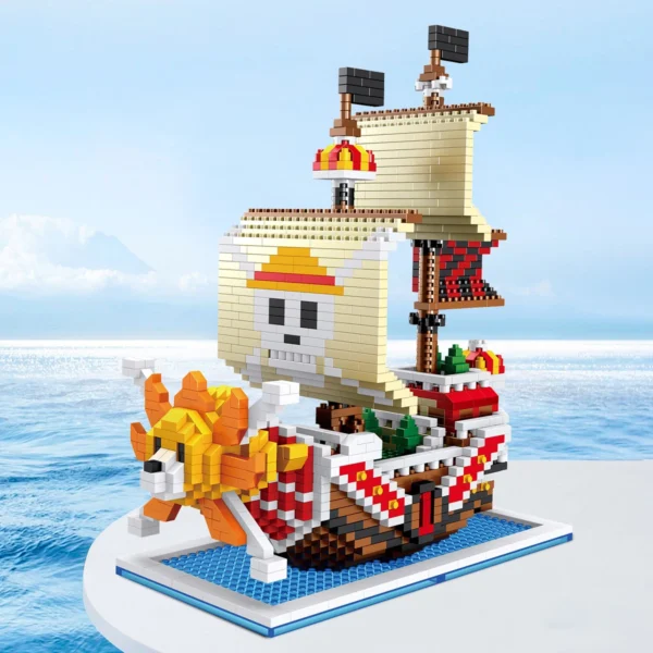 DIY Navigation Ship Building Blocks Toy, Pirate Ship Decoration Educational Toy ,Gifts For Boys And Girls - Image 6