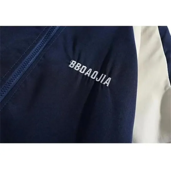 Hip Hop Varsity Jacket Men High Street Patchwork Color Block Windbreaker Coats Women Spring Autumn Thin Fashion College Jackets - Image 5