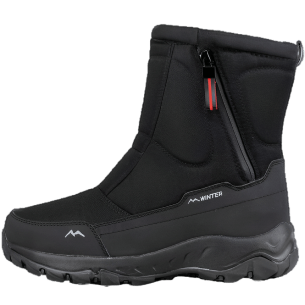 Men Boots 2023 Winter Shoes For Men Warm Snow Boots Mid-calf Men Warm Shoes Thick Plush Winter Boots For Men Women Cotton Shoes