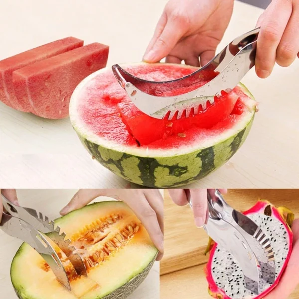 Stainless Steel Windmill Watermelon Cutter Artifact Salad Fruit Slicer Cutter Tool Watermelon Digger Kitchen Accessories Gadgets - Image 6