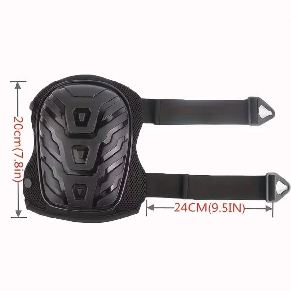 Professional Knee Pads for Work; Gardening & Construction Double Straps and Adjustable Clips;Industrial Heavy Duty Tactical - Image 4