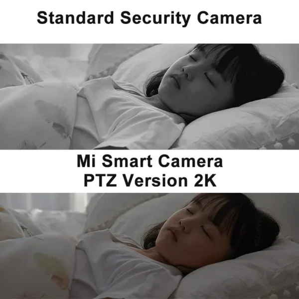 Xiaomi 360° Smart Home Security Camera Mi PTZ 2K Webcam 1296P 3 Megapixel AI Human Detection Night Vision Webcam Work With Mijia - Image 4