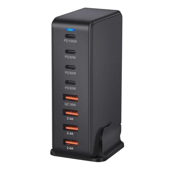 240W Desktop GaN Charger 8-port USB Type C PD Charger Fast Charge 3.0 USB Type C Fast Charger Mobile USB Charger - Image 2