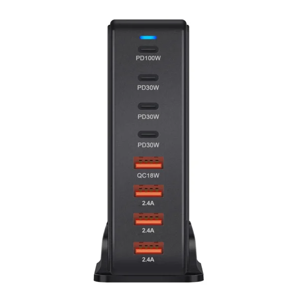 240W Desktop GaN Charger 8-port USB Type C PD Charger Fast Charge 3.0 USB Type C Fast Charger Mobile USB Charger - Image 6