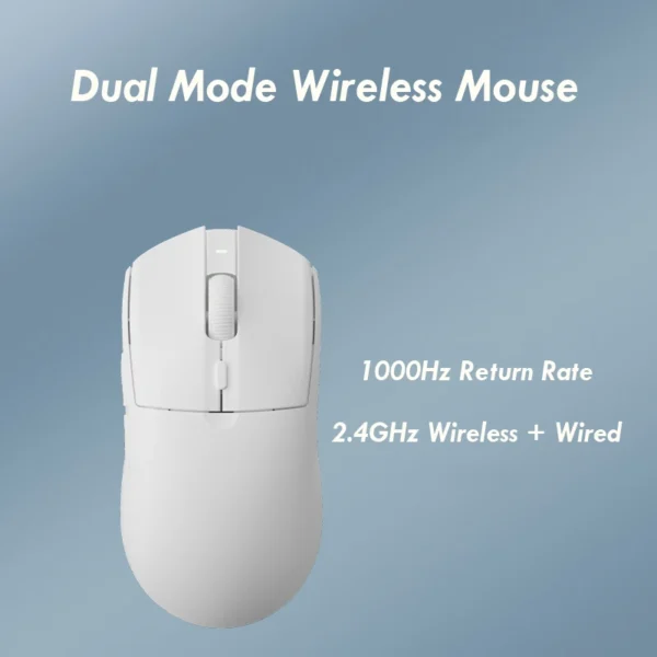AJAZZ AJ139 Pro Wireless Mouse with Feets PMW3395 Gaming Chipset 26000dpi Professional Gaming Mouse for PC - Image 4