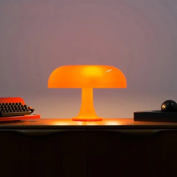 Italy Designer Led Mushroom Table Lamp for Hotel Bedroom Bedside Living Room Decoration Lighting Modern Minimalist Desk Lights - Image 3