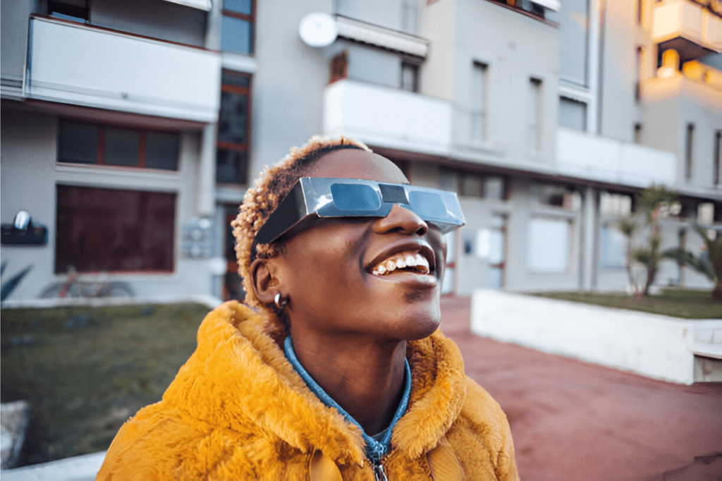 Homemade Solar Eclipse Glasses