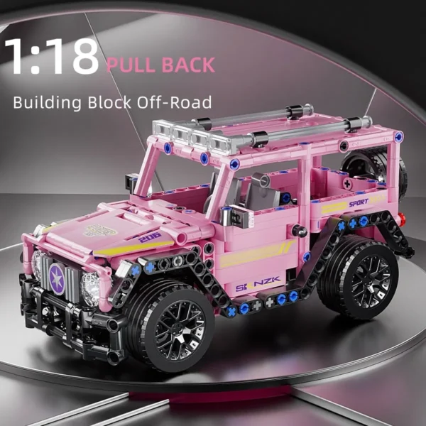 485PCS Building Blocks City Speed Car Festive Gift Giving Racing Vehicle with Super Racers Bricks Toys for Children Boy Gift - Image 2