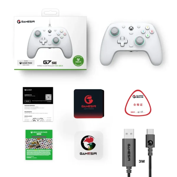 GameSir G7 SE Xbox Gaming Controller Wired Gamepad for Xbox Series X, Xbox Series S, Xbox One, with Hall Effect Joystick - Image 6