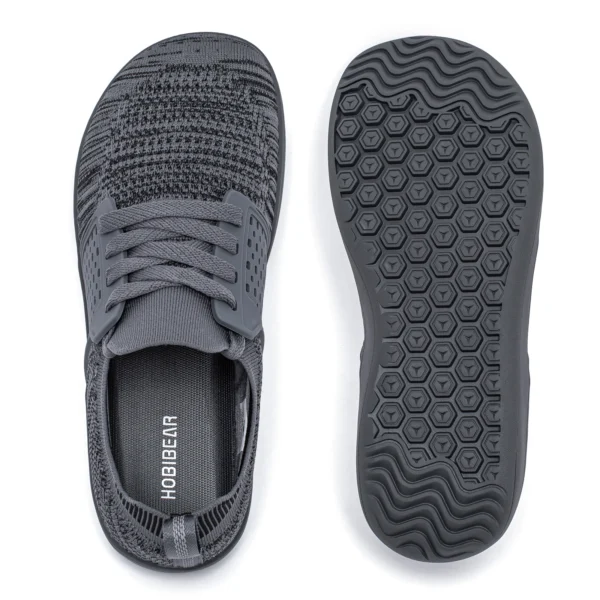 HOBIBEAR Men's Wide Minimalist Barefoot Shoes Walking Sneakers| Zero Drop Sole - Image 5