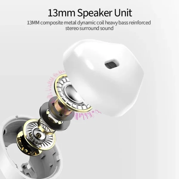 Lenovo XT98 Wireless Headphones,Touch Control HiFi Stereo Sound,13mm Speaker Unit,48 Hours Of Long Battery Life,Super Long Endur - Image 4