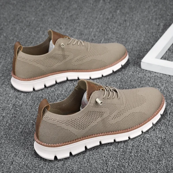 New Stylish Mens Casual Shoes Spring Flyknit Sneakers - Image 4