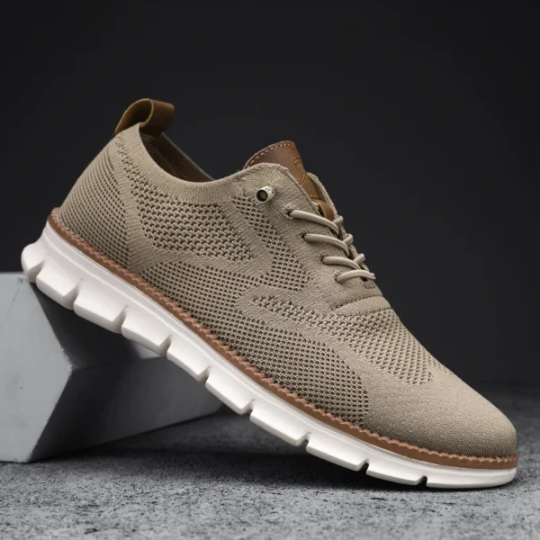 New Stylish Mens Casual Shoes Spring Flyknit Sneakers - Image 6