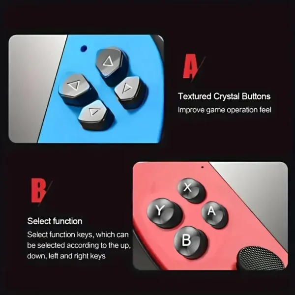 X7 Handheld Game 4.3 Inch HD Large 8G Screen Classic Game Retro Console Built-in Games Mini Handheld MP5 Video Game - Image 2